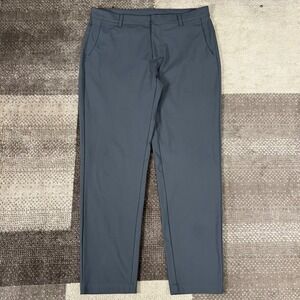 Fabletics The Don Trouser 5 Pocket Pant Mens Size 35X32 Gray Performance